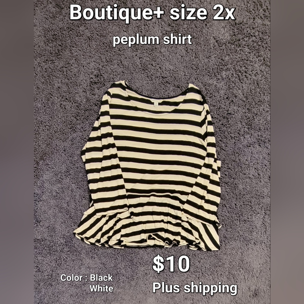 Peplum top